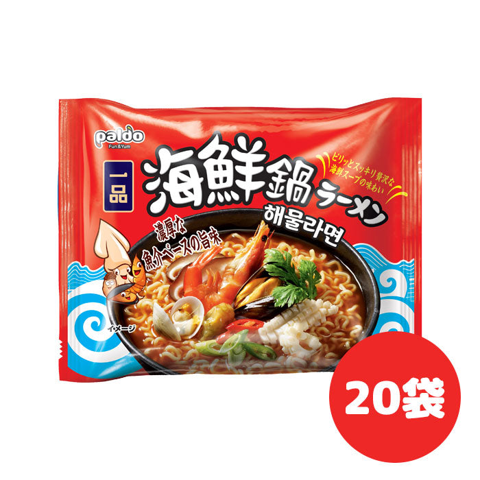 一品海鮮鍋ラーメン 120g 20袋入り 1箱